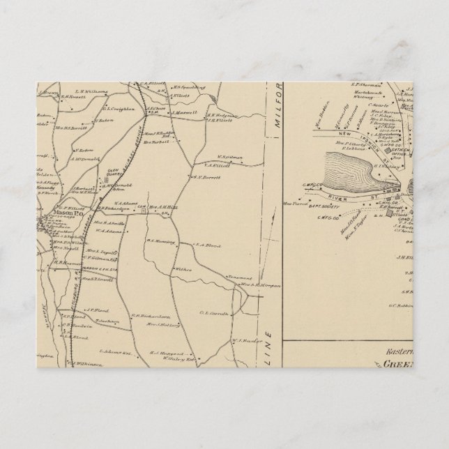Greenville & Mason, Hillsborough County Vykort (Framsida)