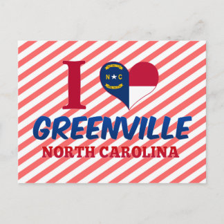 Greenville North Carolina Vykort