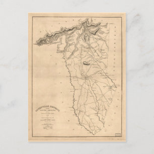 Greenville South Carolina 1820 vykort
