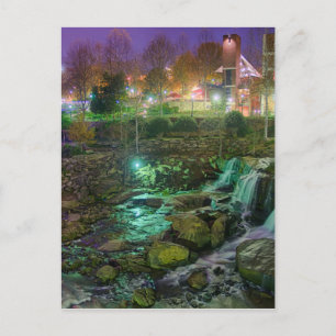 Greenville South Carolina i stadens stadskärna Vykort