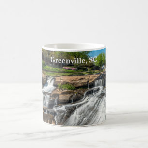 Greenville, South Carolina Reedy River Falls Park Kaffemugg