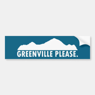 Greenville South Carolina Snälla Bildekal