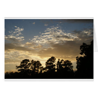 Greenville Sunset Hälsningskort
