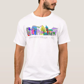 Greenwich byutslagsplats tee shirt