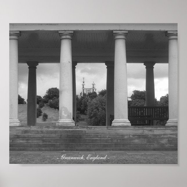 Greenwich, England Poster (Framsidan)