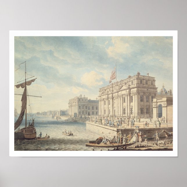Greenwich Hospital (w/c) Poster (Framsidan)