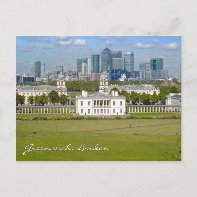 Greenwich London UK Postcard Vykort (Framsida)