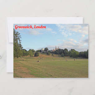 Greenwich Park, London-kort