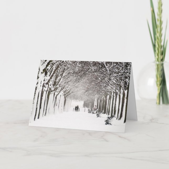 Greenwich parkerar avenyn helgkort (Framsida)