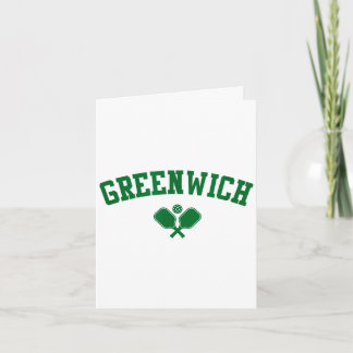 Greenwich pickleball grön kort