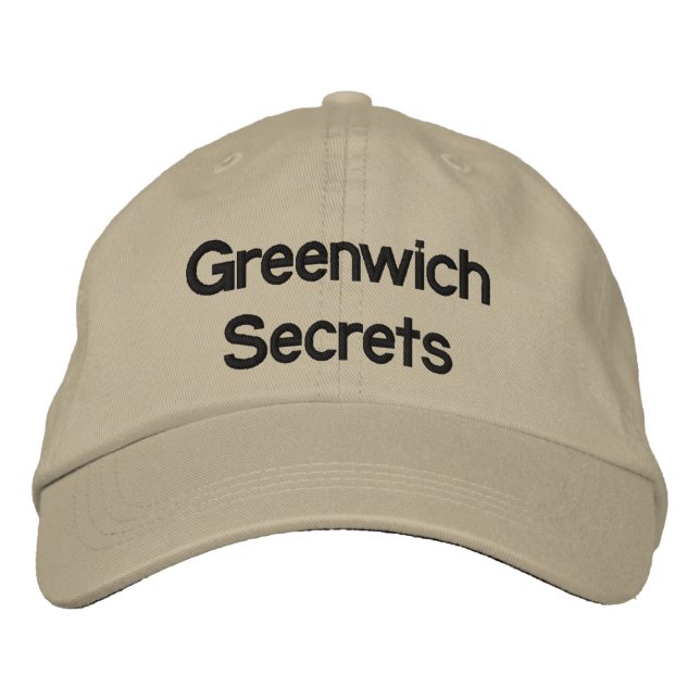 Greenwich Secrets Broderad Keps (Framsida)