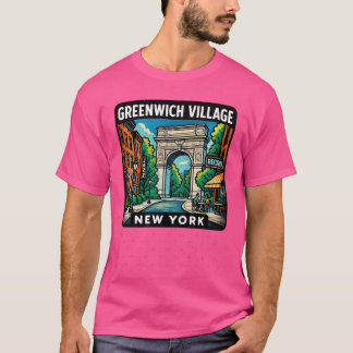 Greenwich Village friends T Shirt