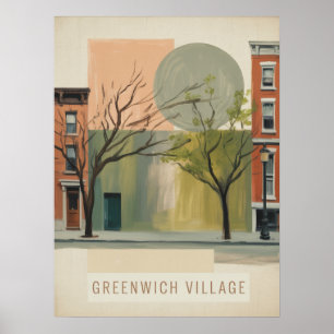 Greenwich village lugna gatuljus poster
