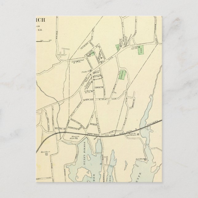 Greenwich Vykort (Framsida)