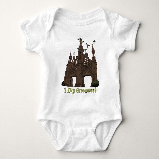 Greenwood kyrkogård tee (Framsida)