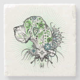 Greeny Great dane Underlägg Sten