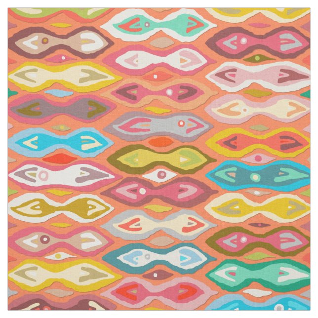 Greeshma ikat tyg (Provkarta)