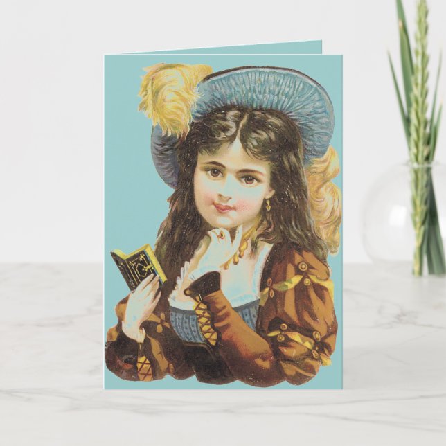 GREETCARDS - TÄNKANDE AV DIG - PARISISK KONT KORT (Framsida)