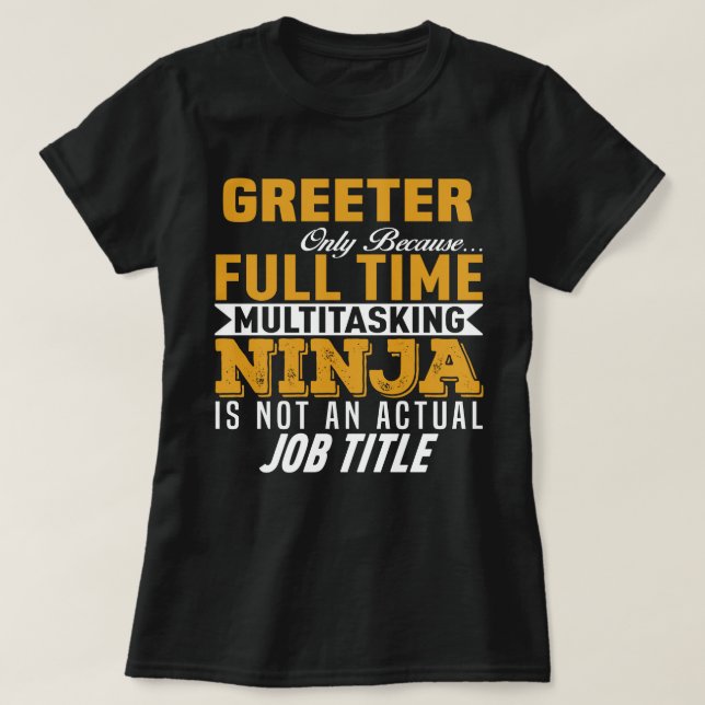 Greeter T Shirt (Design framsida)