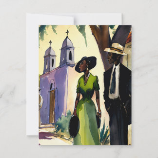 Greeting Card - Church Services #11 (Påsk) Julkort