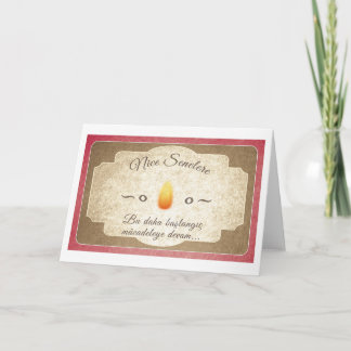 Greeting Card Doğum Günü Kutlama Kartı (Kadın) Kort