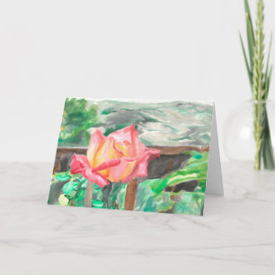 Greeting Card "Dubbla Delight Ro" Amber Larsen Kort