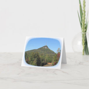 Greeting Card för Currahee Mountain Kort