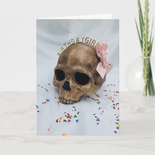 Greeting Card för födelsedagsflicka - Sassy Kort (Framsida)