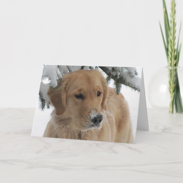 Greeting Card för gyllene Glad helg (Framsida)