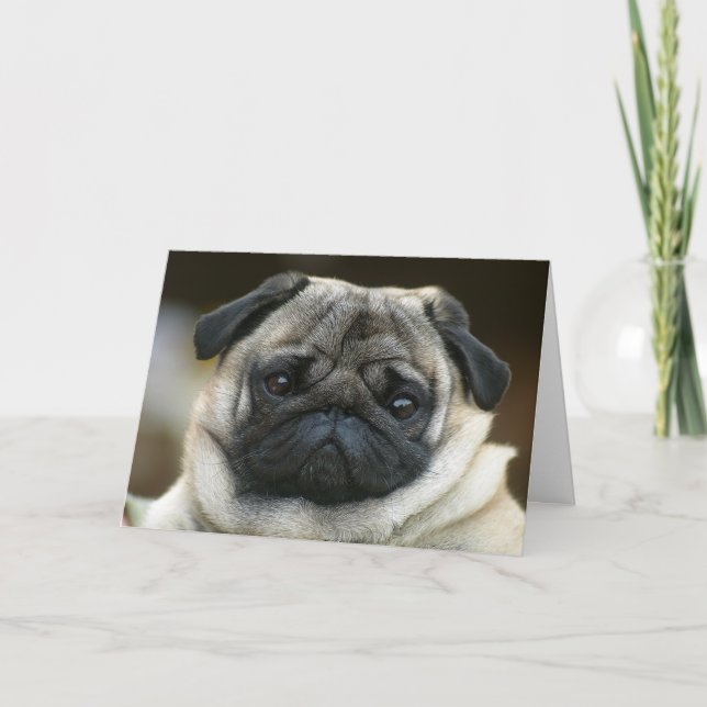 Greeting Card för Hund av uppvalsdockan grattis på Kort (Framsida)