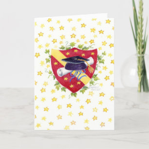 Greeting Card för Vapensköld i Studenten Religiösa Helgkort