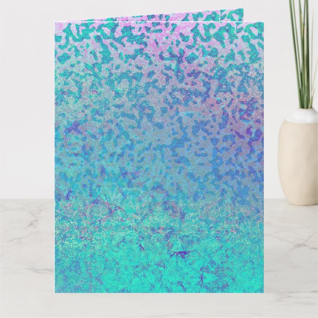 Greeting Card Glitter Star Dust Kort (Framsida)