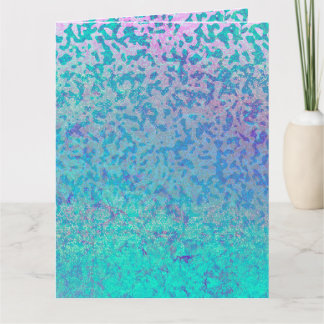 Greeting Card Glitter Star Dust Kort