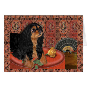 Greeting Card, Kung Charles Cavalier Spain Hälsningskort