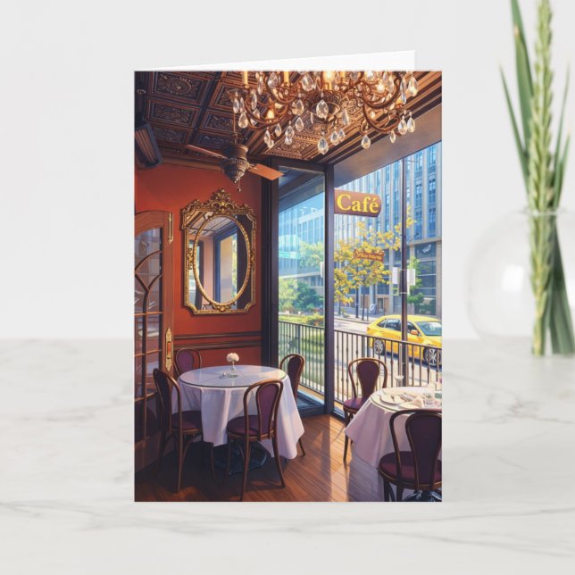 Greeting Card Memphis Lunch Memories Photo  Kort (Framsida)