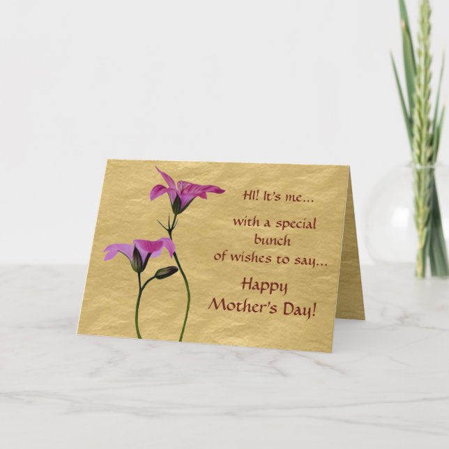 Greeting Card Mors dag Kort (Framsida)
