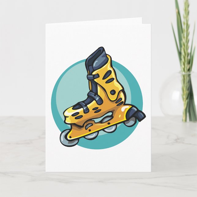Greeting Cards Rollerblade Kort (Skapare uppladdad)