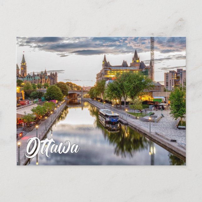 Greeting From Ottawa, Ontario, Canada Vykort (Framsida)