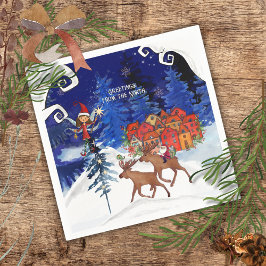 Greeting from the North Moose Village Pappersservett