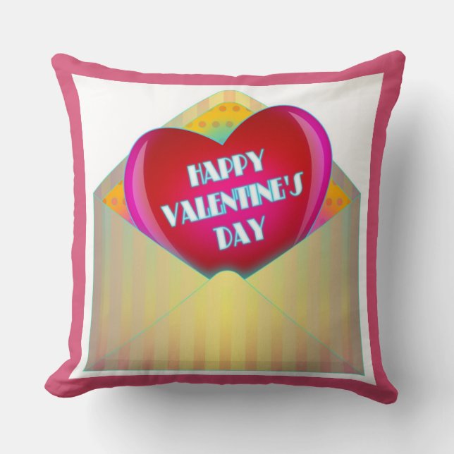 GREETINGKORT "HAPPY VALENTINE'S DAY" KUDDE (Framsida)