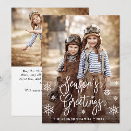 Greetings 2 PHOTO Hälsning Julkort