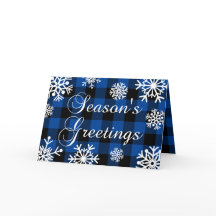 Greetings Blue Buffalo Play Snöflingor