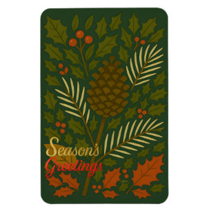 Greetings för höst- och vinterårhundradenas högtid magnet
