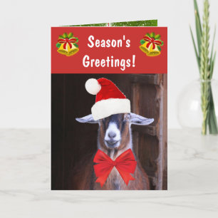 Greetings för Lung Goat Season Helgkort