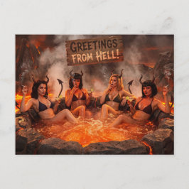 Greetings From HELL Vykort