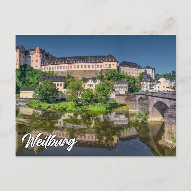 Greetings From Weilburg, Germany Vykort (Framsida)