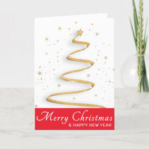 Greetings-kort för den moderna God jul-säsongen Helgkort
