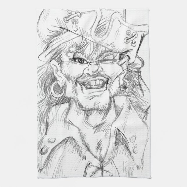 Greetins Matey! Kökshandduk (Vertikal)