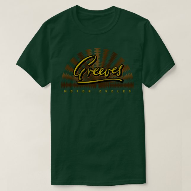 Greeves Motorcycles UK T Shirt (Design framsida)