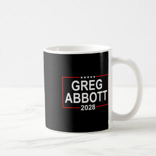 Greg Abbott 2028 Presidentvalet 4 juli Re Kaffemugg